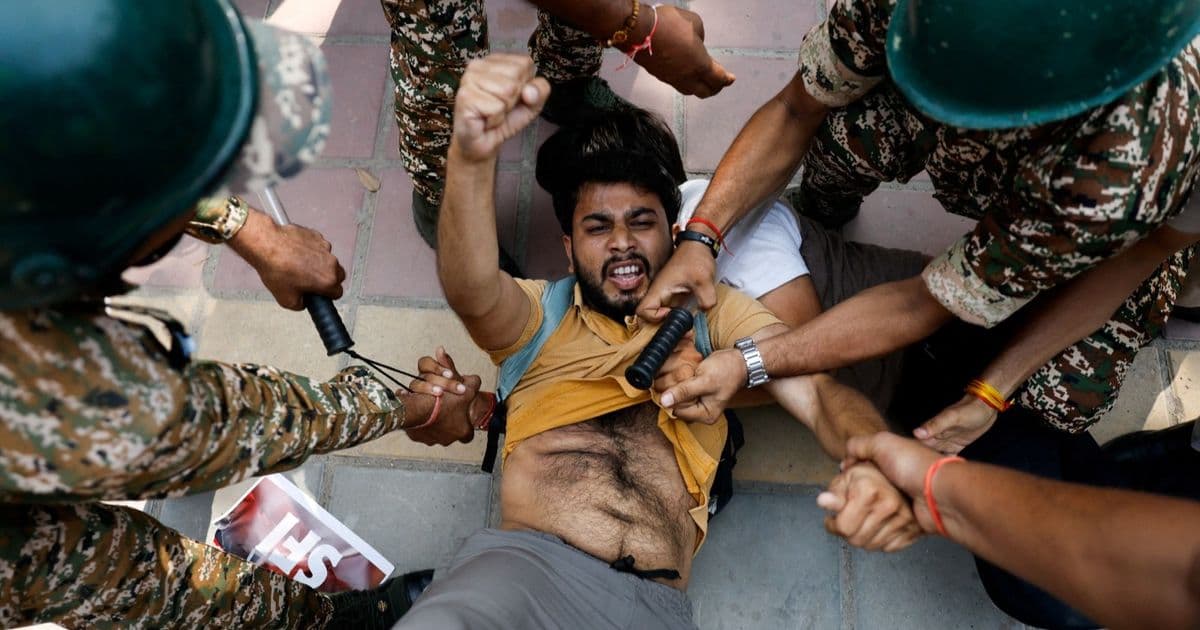 India protesters detained as Cockroach Party intensifies opposition