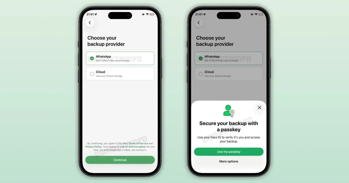 بدلاً من iCloud.. Meta تختبر تخزين محادثات واتساب على خوادمها