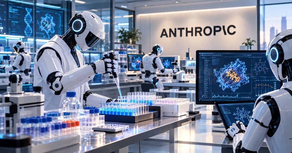 Anthropic to Build Confidential AI Medicines Lab