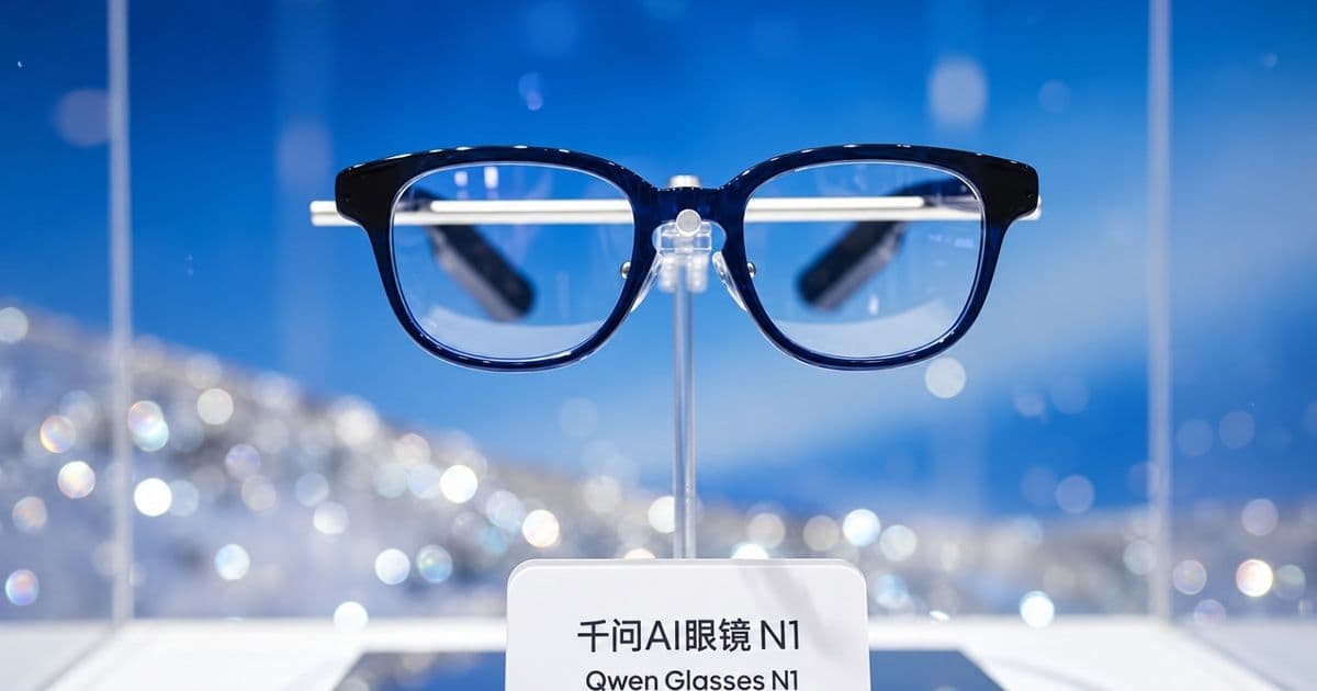 نظارات Qwen N1 من علي بابا تتطلب بصمة العين