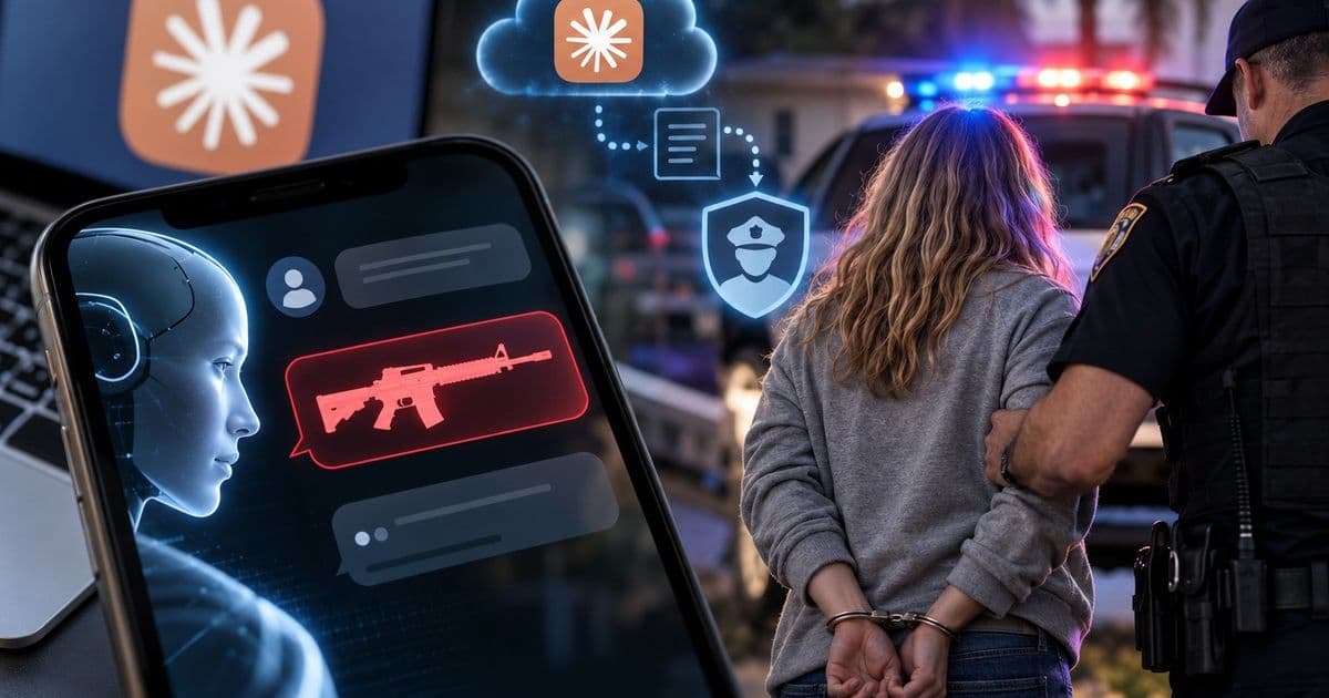 American woman detained over Claude chat