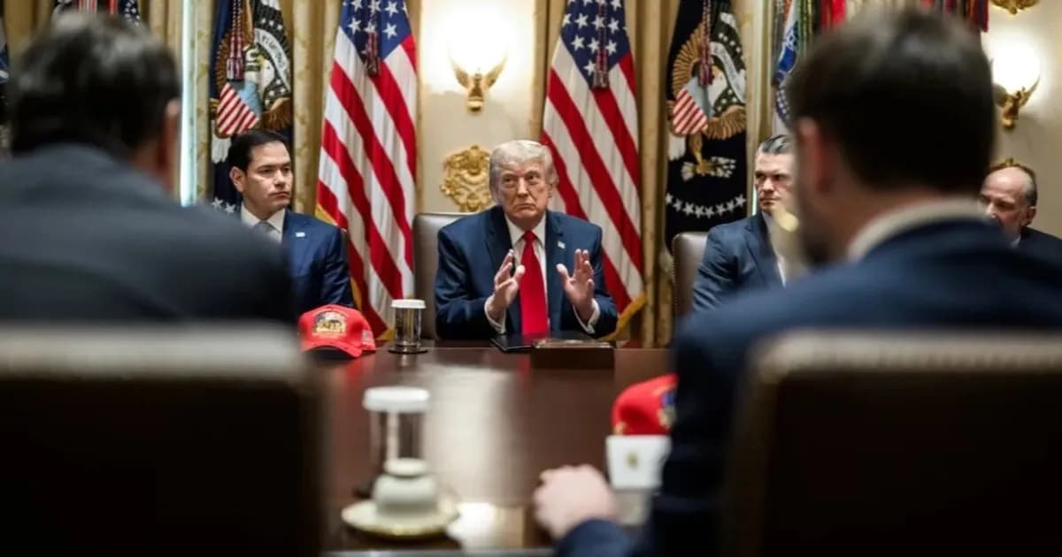 White House Meeting Stops Iran Attacks