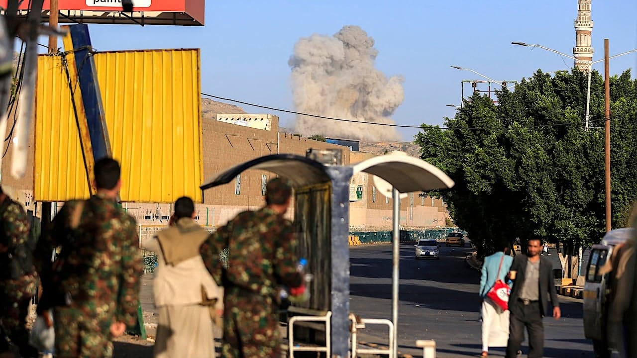 Saudi Arabia intercepts missile amid mine attack claim