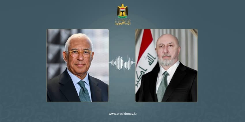 رئيس الجمهورية يبحث مع رئيس المجلس الأوروبي تعزيز العلاقات والتنسيق الدولي لخفض التصعيد