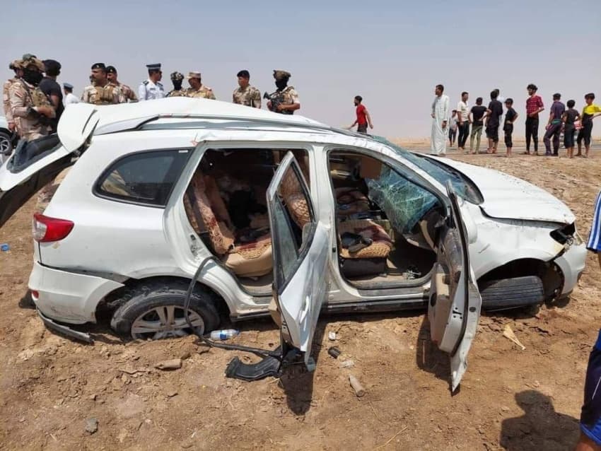 Traffic crash in Al-Doura leaves two dead