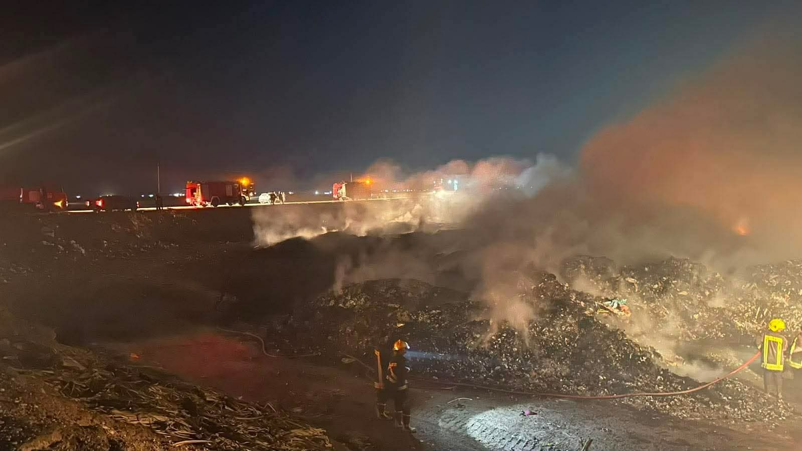 Civil Defense rescues Al-Surah and Al-Sajariya residents