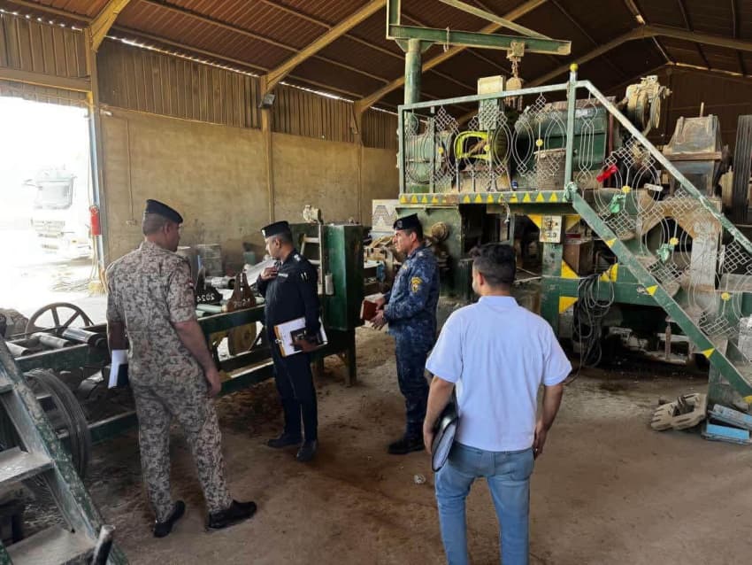 Baghdad Operations seize illegal slaughter sites
