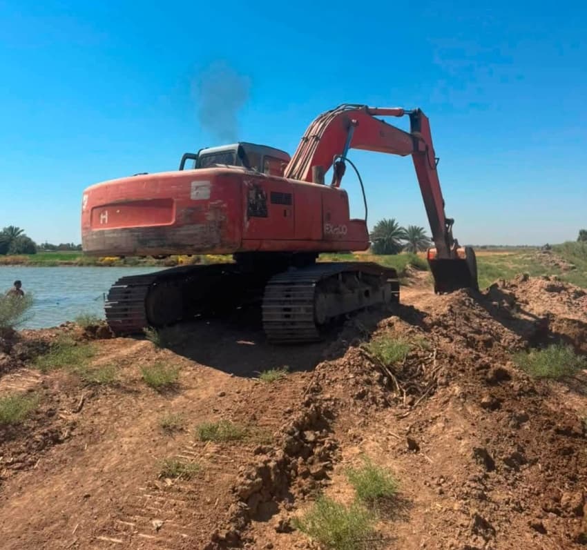 Baghdad Operations clear illegal river encroachments