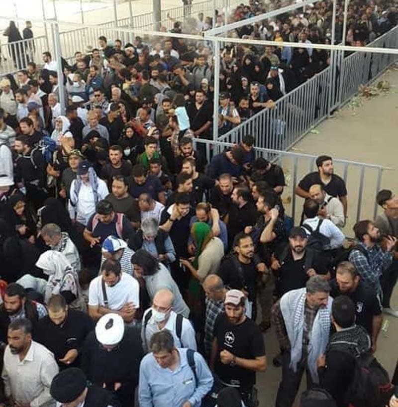 معبر المنذرية يستقبل 50 ألف زائر الإيرانيين
