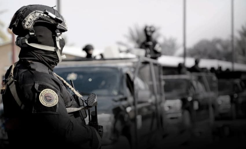 National Security intercepts truck smuggling and arrests eight
