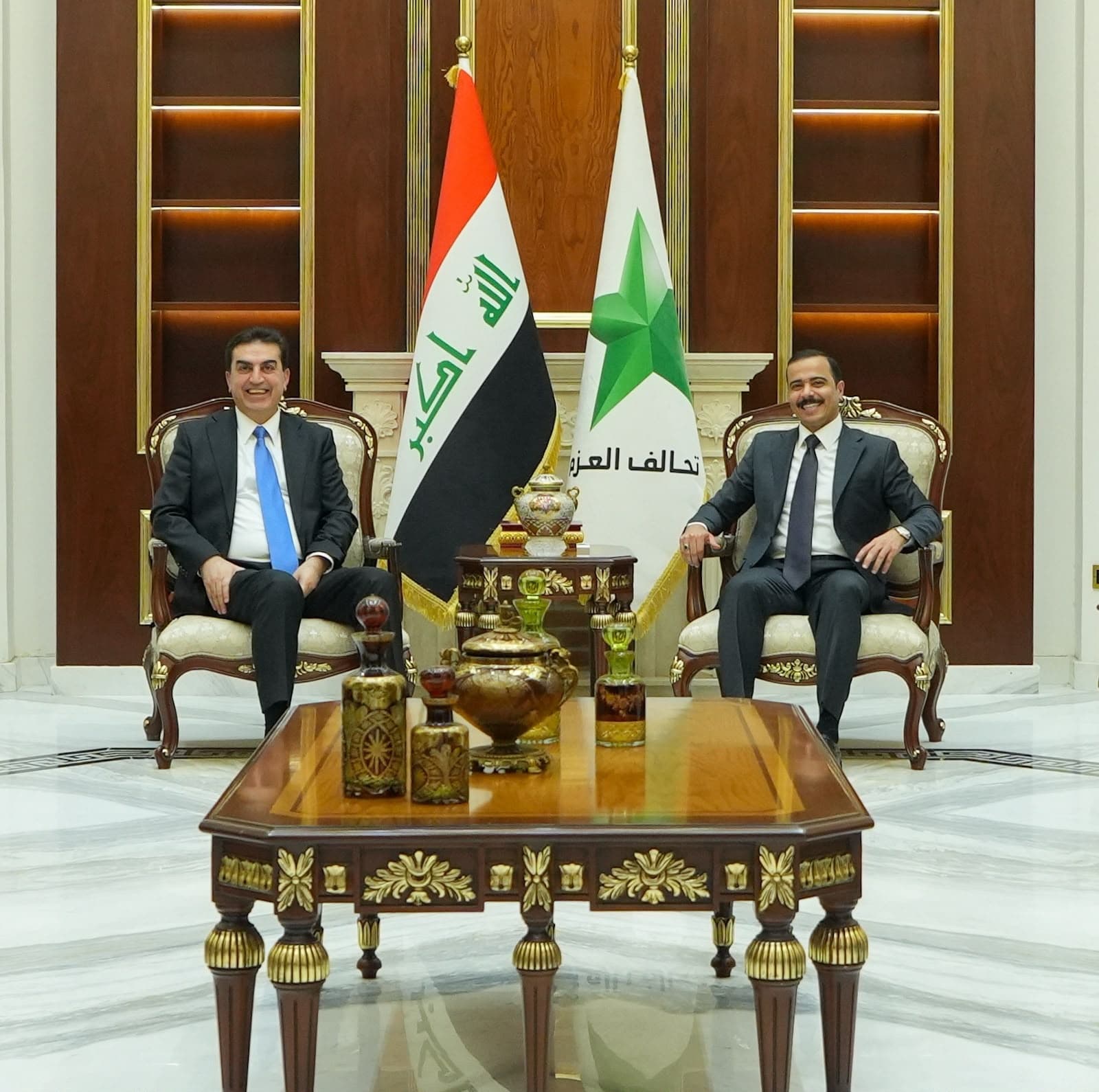 Al-‘Azm and Deputy House Speaks on National Issues