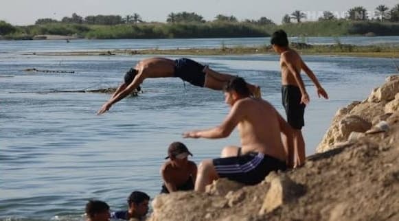 بابل تحظر السباحة في الأنهر خلال الأربعينية