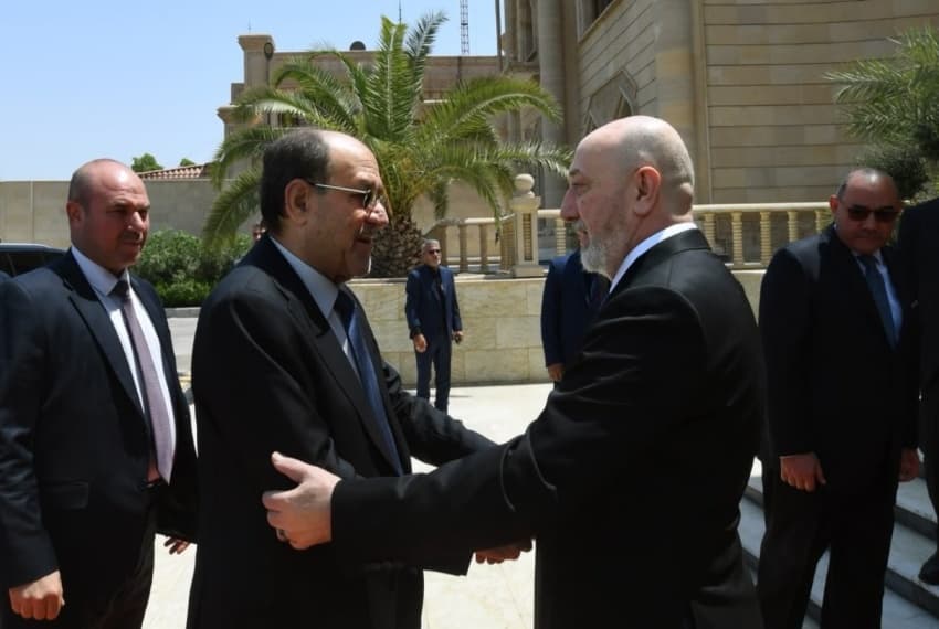 Al-Maliki and Amedi stress continuous dialogue among leaders