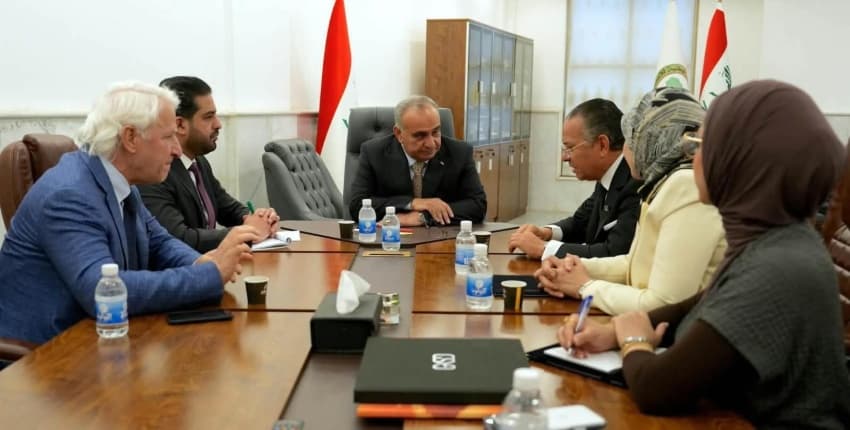 Investment Authority Chief Visits Italian Hospital Construction
