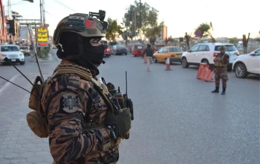 Maysan Police seize arsenal during raid