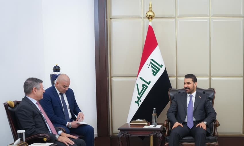 الزيدي والوفد الأمريكي يناقشان التعاون وخفض التوتر