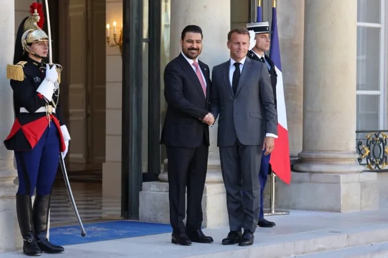 Macron affirms France's interests after Al-Zaydi talks