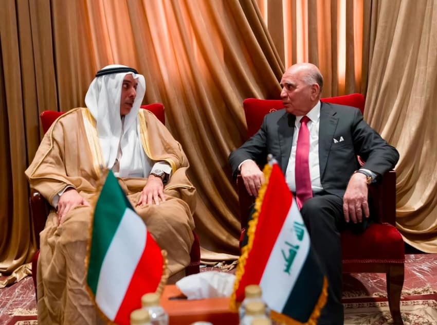 العراق والكويت يناقشان توترات الشرق الأوسط