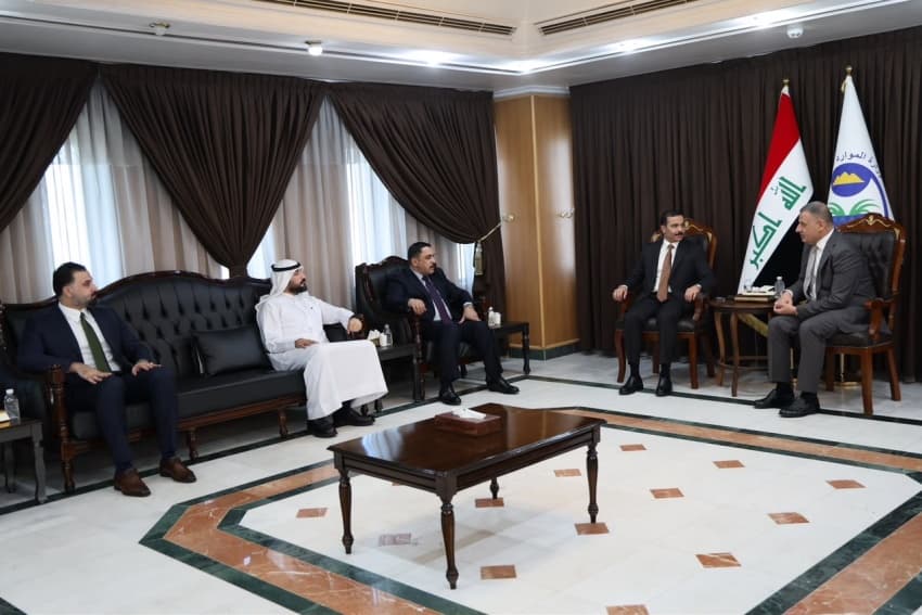 تحالف العزم يناقش ملف المياه مع وزير الموارد