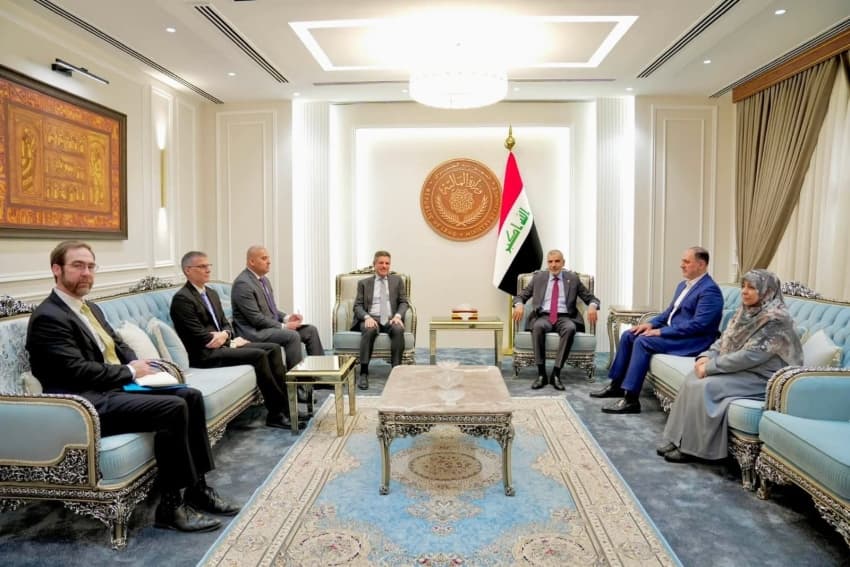 Finance Minister Talks with US Official on Iraq Projects