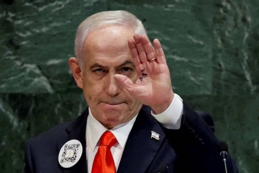 Netanyahu affirms Golan Heights at UN