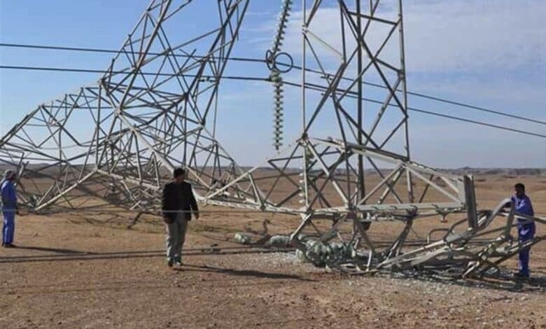 الجيش يركز على حماية أبراج الطاقة في الأنبار