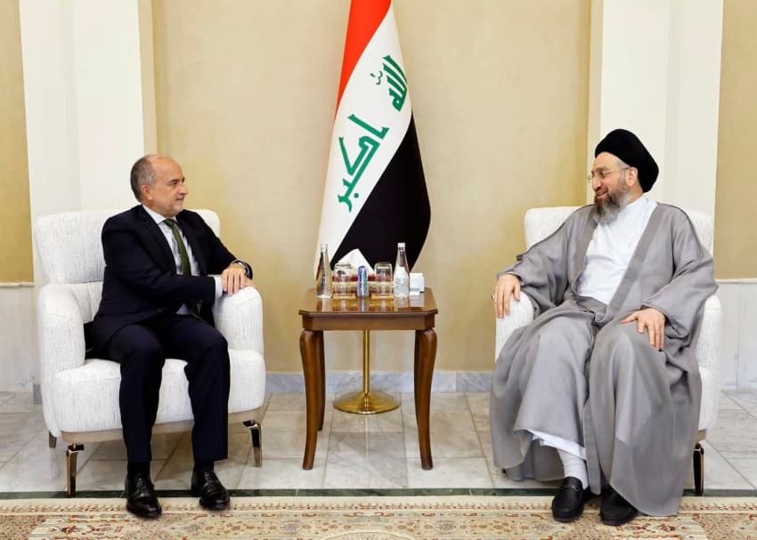 Wise man meets new French ambassador