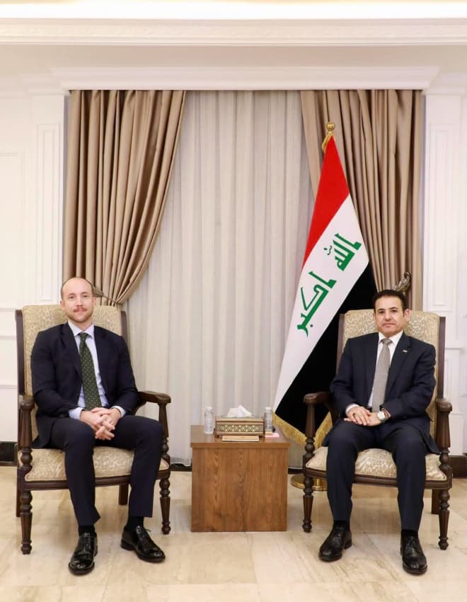 الأعرجي يناقش التعاون الأمني مع النرويج