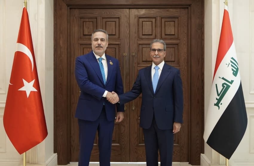 Supreme Judicial Council President meets Turkish Foreign Minister