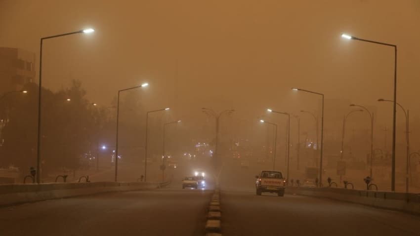 Dust storm warning for Baghdad and central cities