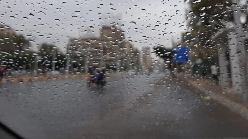 Iraq Faces Storms Dust and Cooler Temps