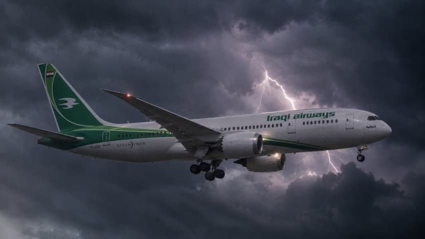 Iraqi airspace warns of thunderstorms until 1 a.m