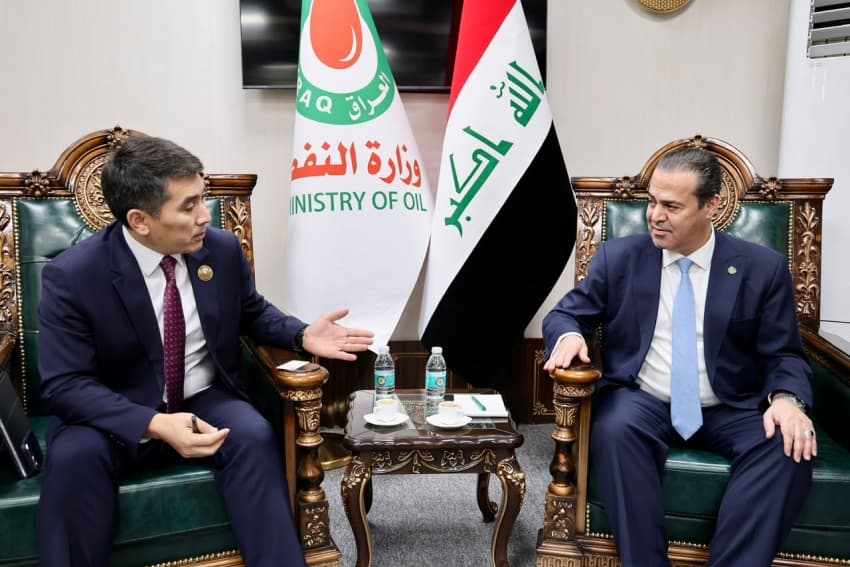 Oil Ministry Official Meets Kyrgyzstan Deputy on Energy Cooperation