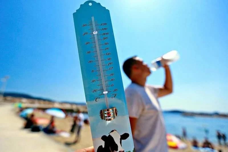 Western Europe hits record July heat