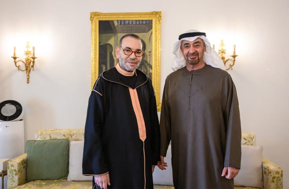 لقاء ودي بين الملك محمد السادس وولي عهد أبوظبي لتعزيز التعاون الدولي
