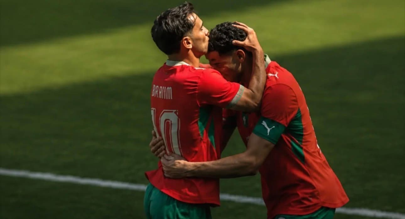 المنتخب المغربي يتقدم على النرويج ب هدف دون رد في الشوط الأول