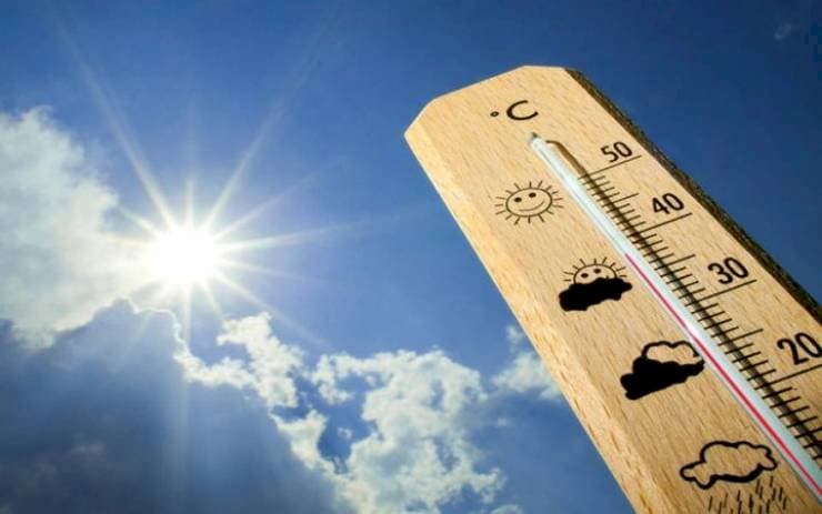 High temperatures across the kingdom today