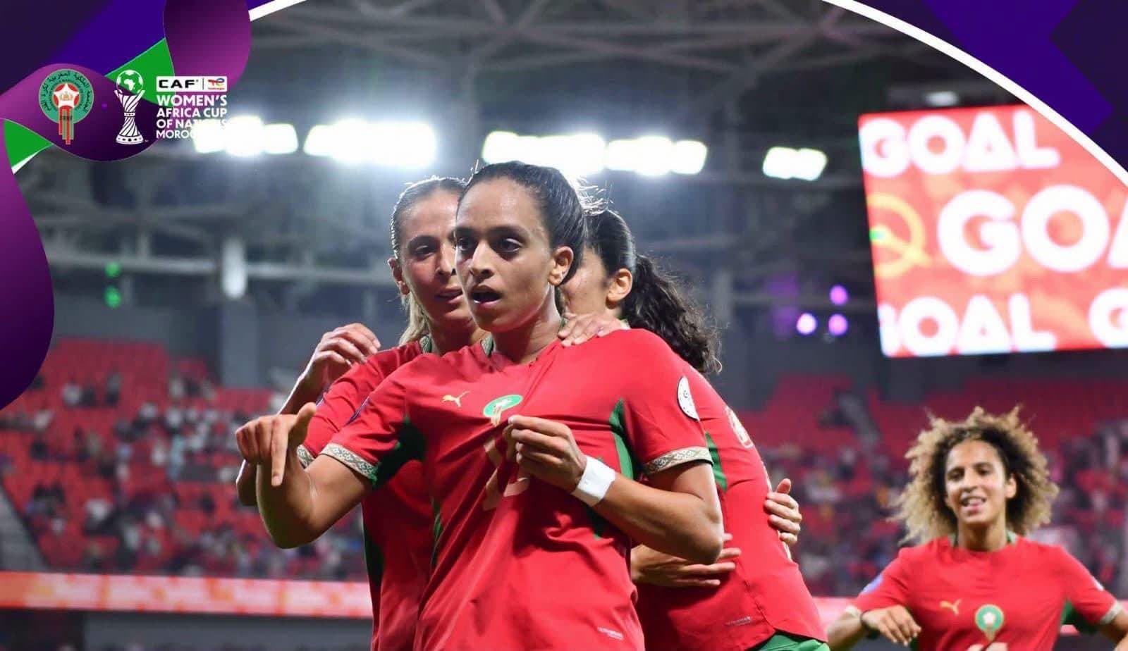 Atlas lionesses lead Kenya 3-0 at halftime