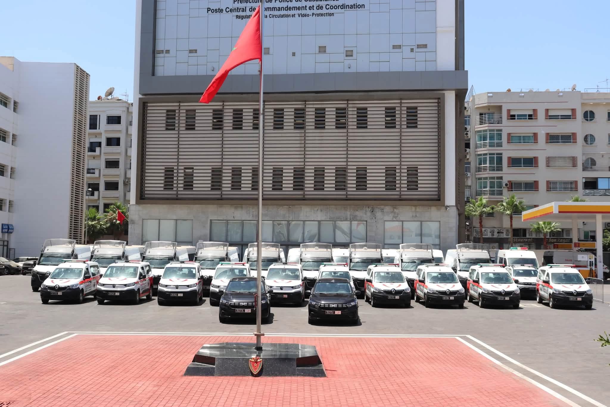 Casablanca enhances security with 31 new vehicles to support emergency police efforts (photos)