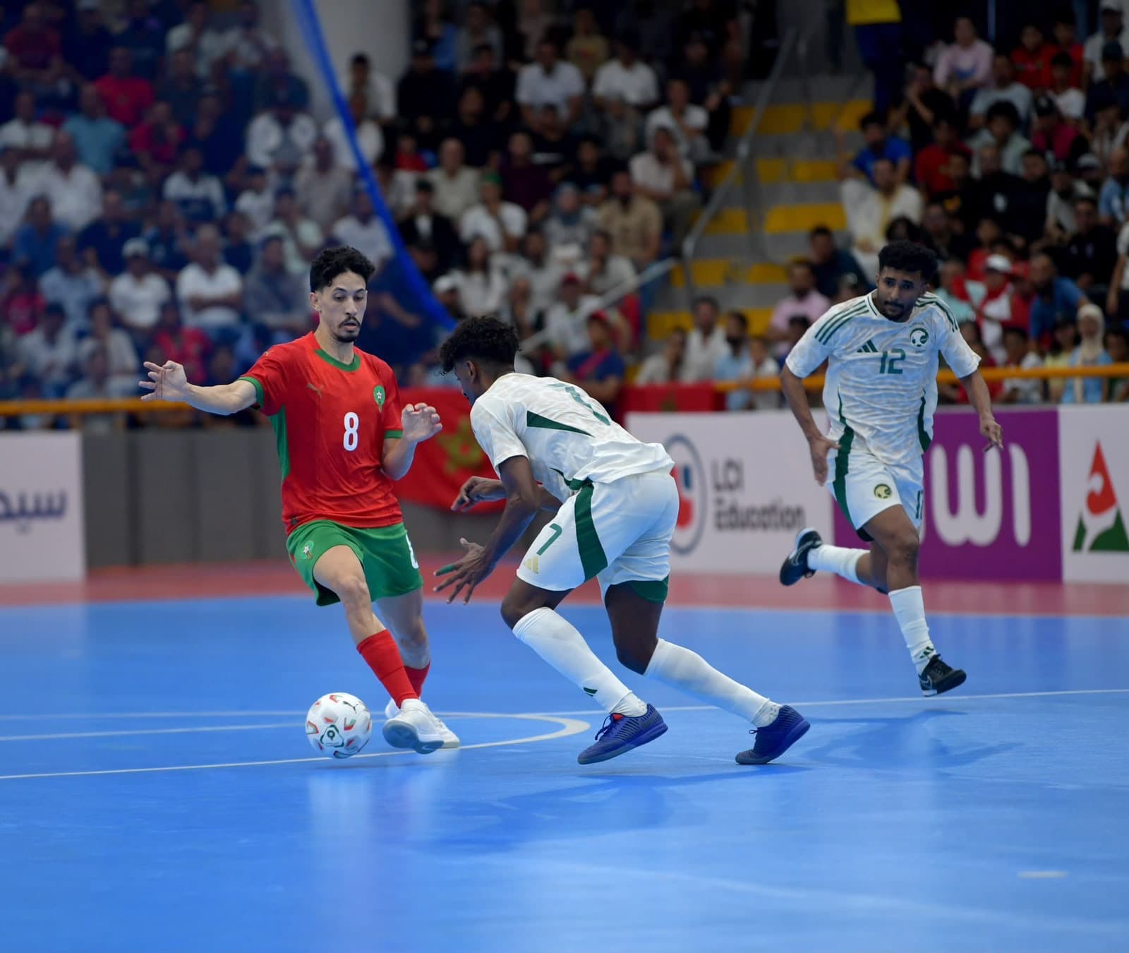 National futsal team beats Saudi Arabia