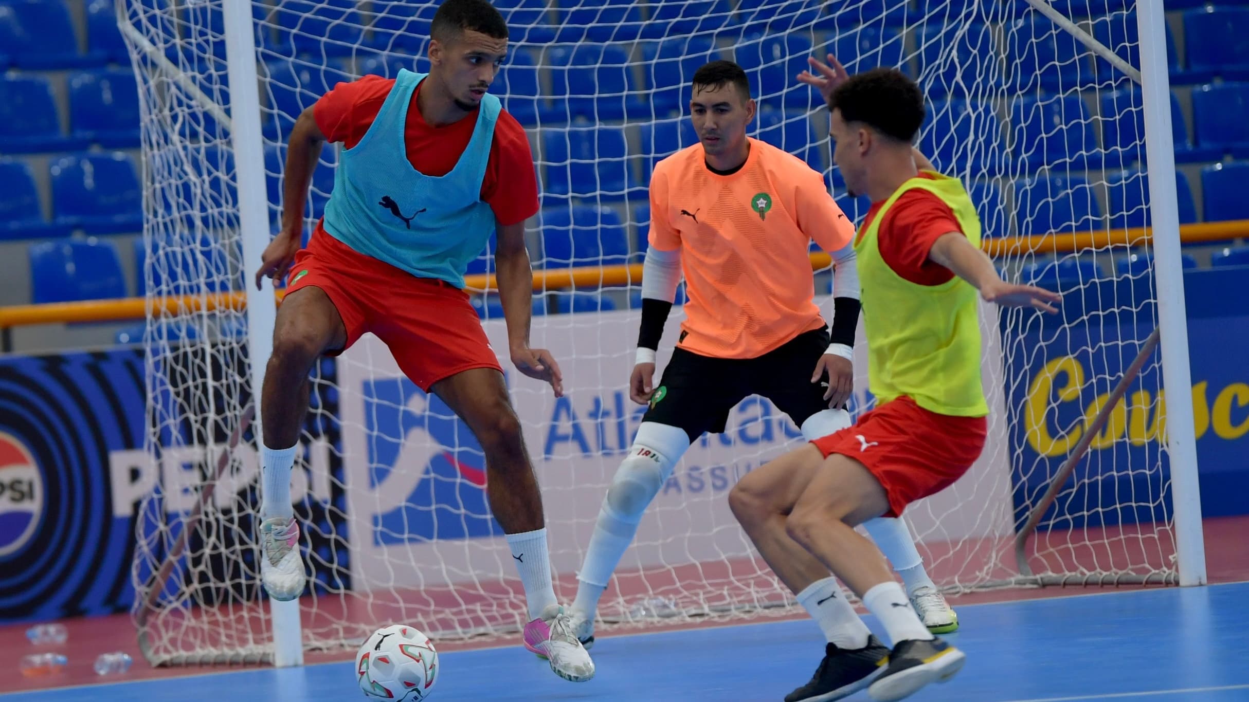National futsal team prepares for Saudi matches