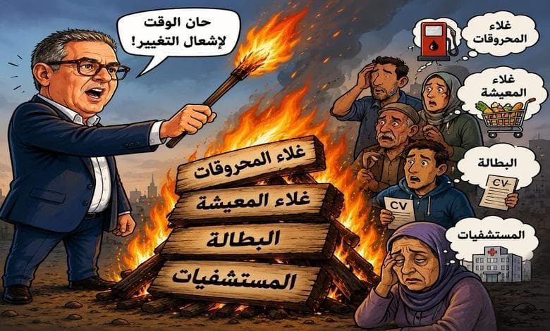 الشارع يتوتر وأخنوش يزيد التوتر