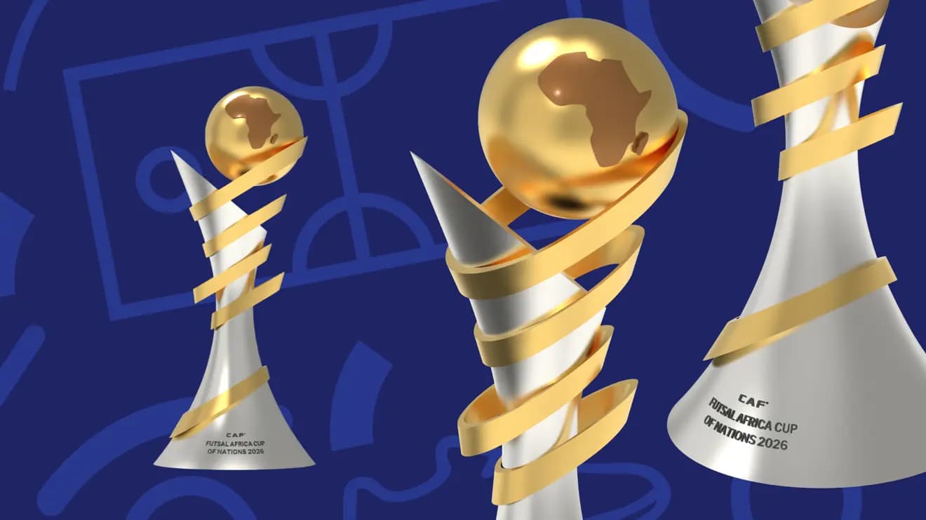 Al-Kaf reveals new logo and trophy for African Futsal Championship