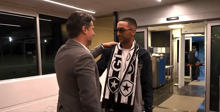 Ziyech receives warm welcome in Brazil