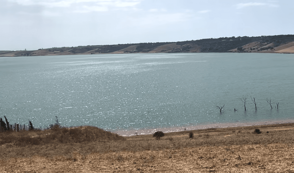 Enhanced water levels at Sidi Mohamed dam