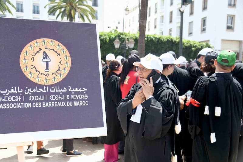 هيئات المحامين بالمغرب تواصل إضرابها حتى 7 أكتوبر