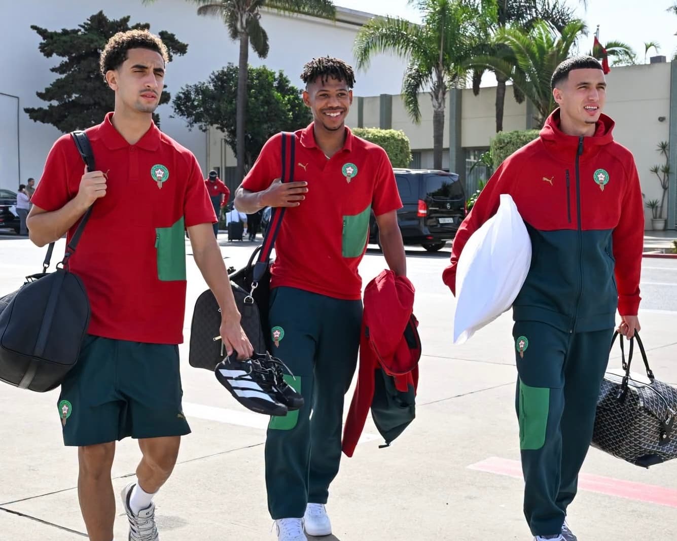 طائرة المغرب تغادر للجنوب أفريقيا