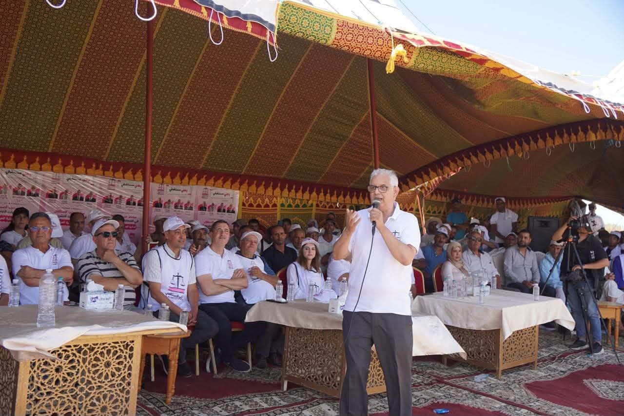 نزار بركة يعد بتنمية شاملة بالعرائش