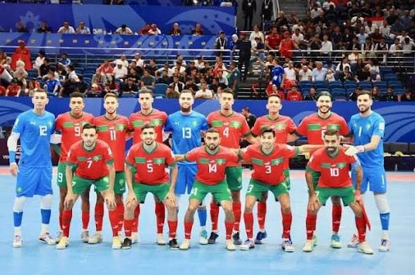 منتخب الفوتسال يحتفظ بمركزه السادس في تصنيف فيفا