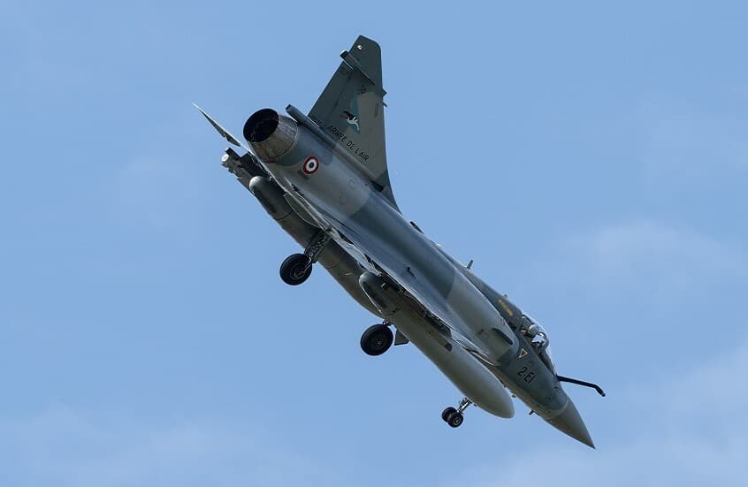 French Mirage 2000 D crash kills one